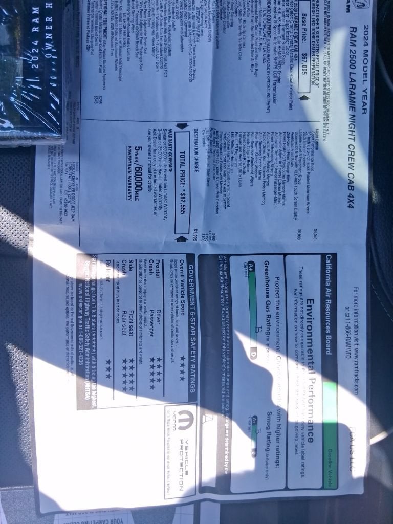 2024 RAM 2500 Laramie