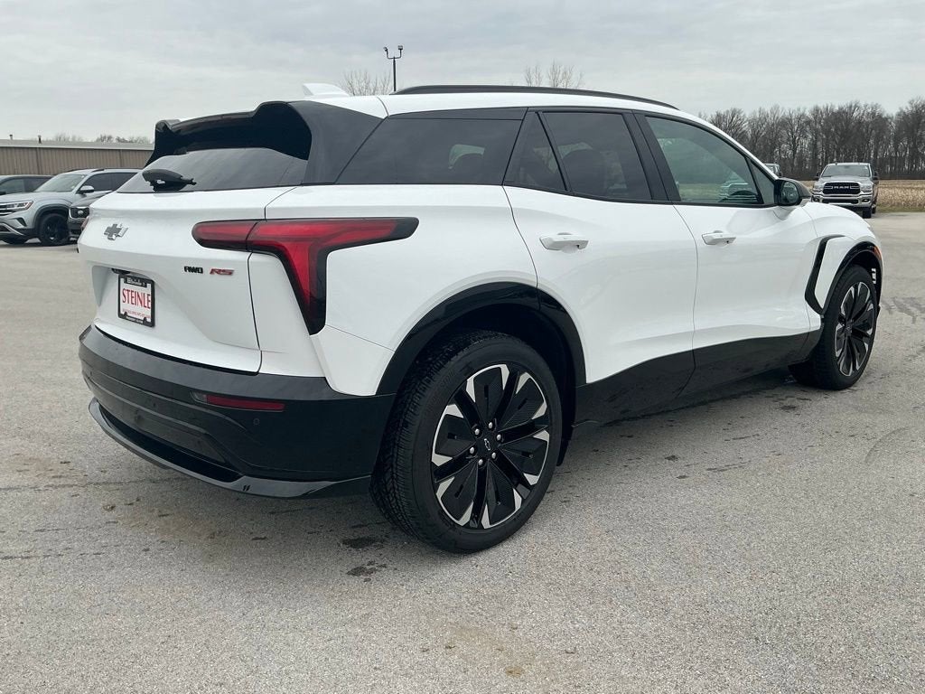 Used 2024 Chevrolet Blazer EV RS with VIN 3GNKDCRJ2RS223549 for sale in Clyde, OH