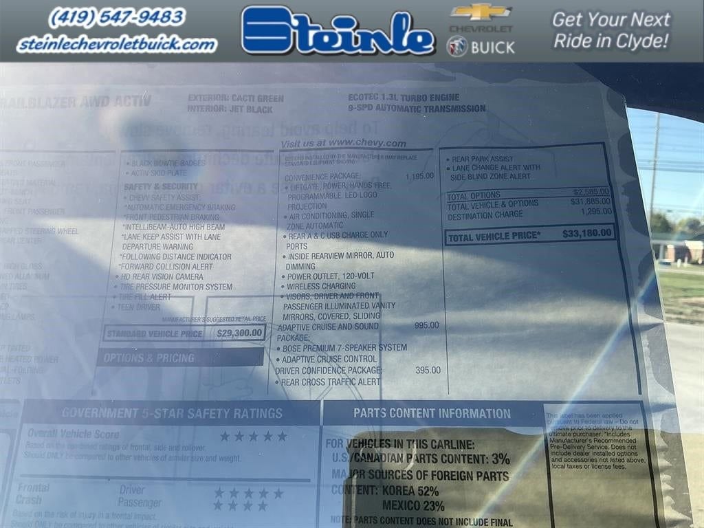 2025 Chevrolet Trailblazer ACTIV